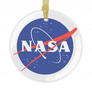 NASA Glass Ornaments